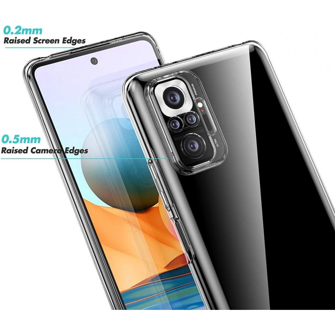 Screenguard Xiaomi Redmi Note 10 4G Flexible TPU Clear Case (Xiaomi Redmi Note 10), Smartphone Hülle, Transparent