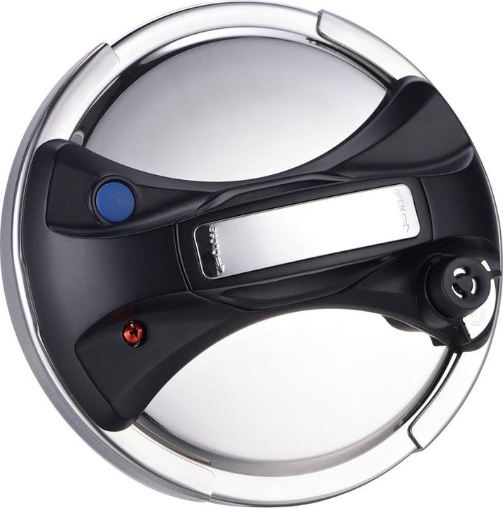 Actual product image BerlingerHaus Turbo pressure cooker (22 cm, Steam cooker, Stainless steel)