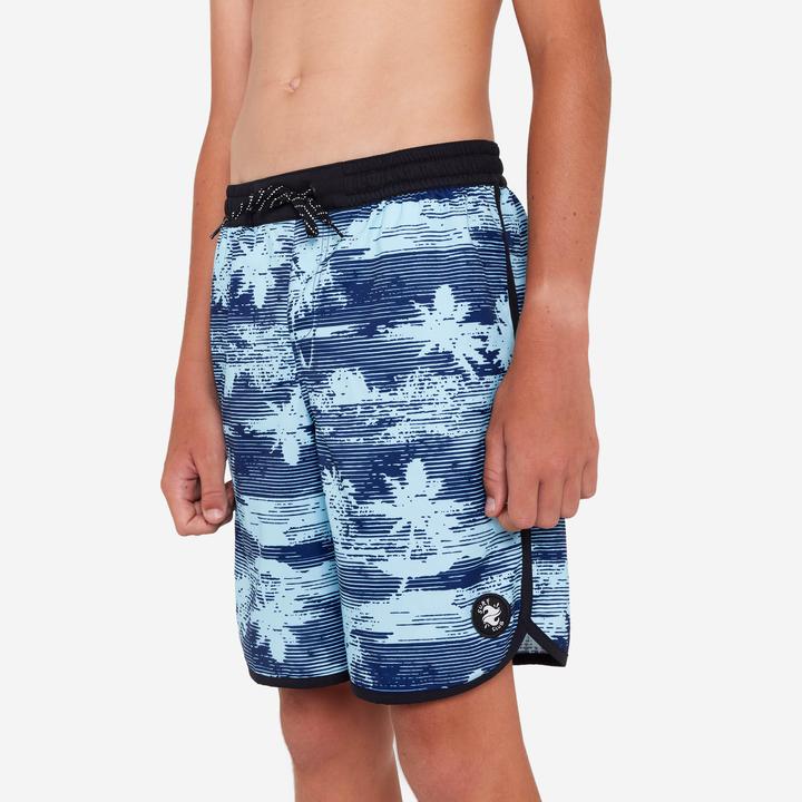 Immagine prodotto Olaian Boardshorts Surfen Jungen 500 View blau