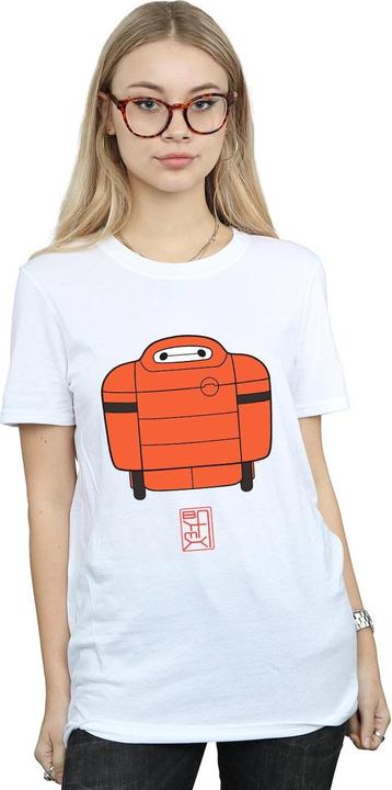 Immagine prodotto Disney Big Hero 6 Baymax Suit Maglietta Ampia Donna (M)