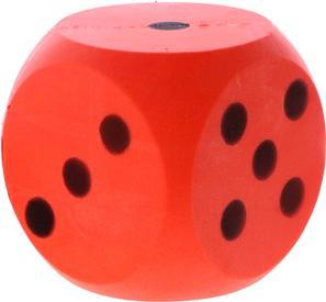 Produktbild Hipo Soft Dobbelsteen Rood