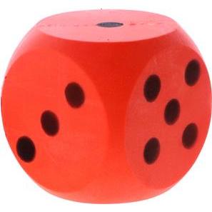 Thumbnail - Soft Dobbelsteen Rood