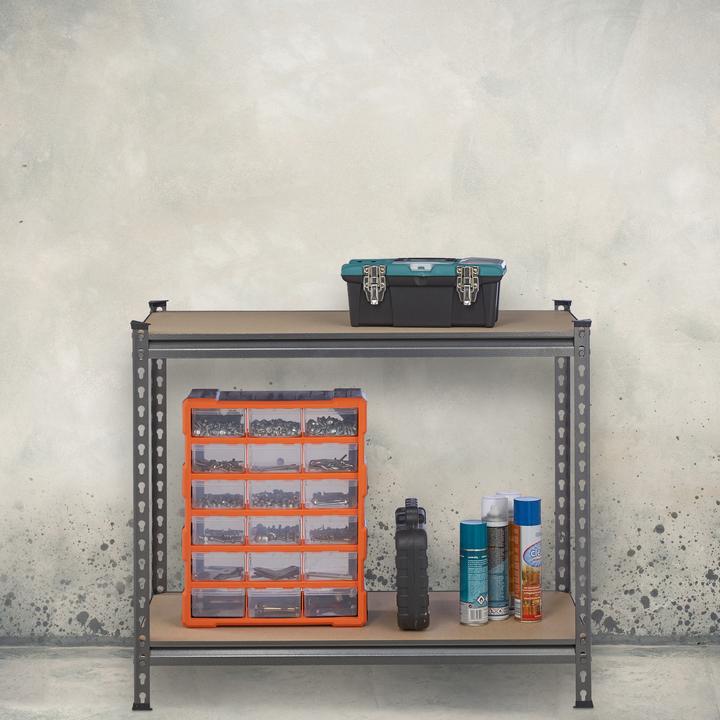 Actual product image Relaxdays Heavy duty shelf