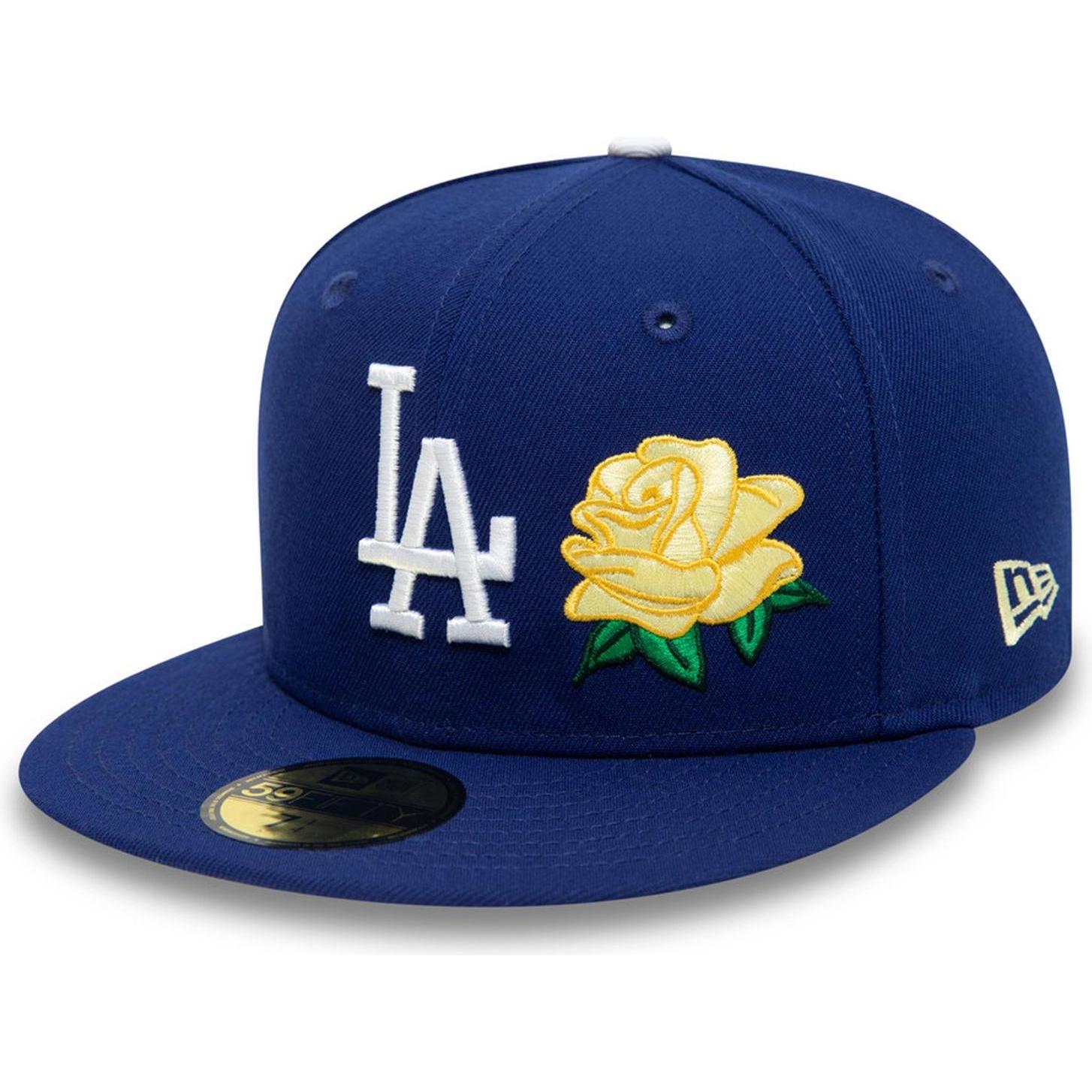 New Era, Herren, Cap, 59Fifty Cap - ROSE Los Angeles Dodgers royal - 7 5/8, Blau, (7 5/8)