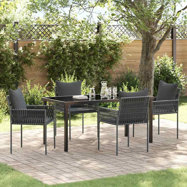 Produktbild vidaXL Garten Essgruppe (80 x 80 x 73 cm)