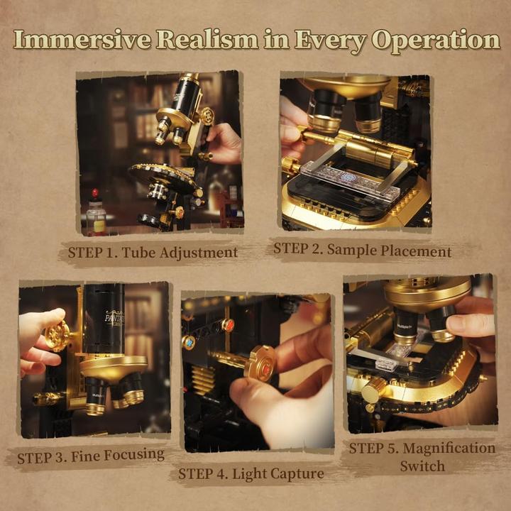 Image du produit Pantasy Original Bauset Retro-Mikroskop