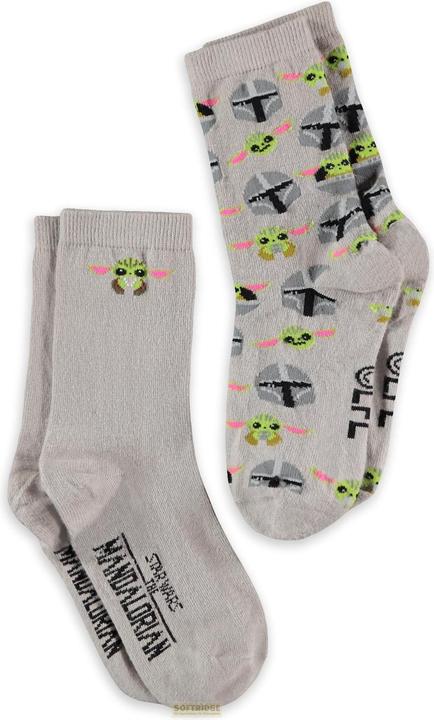 The Mandalorian Crew Kids Socks (2Pack) (2er Pack, 35, 38)