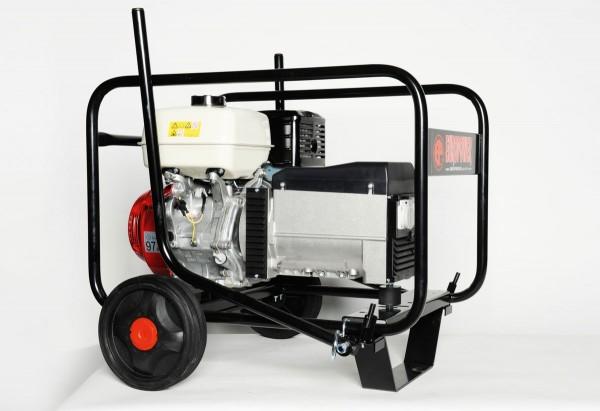 Elmag - 2-wheel set 'LUFT' with hinged push bars Frame width 55 cm with pneumatic wheels