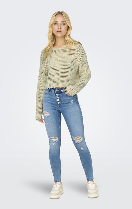 Produktbild Only Verkürzt Rundhals Pullover Strickpullover (XS)