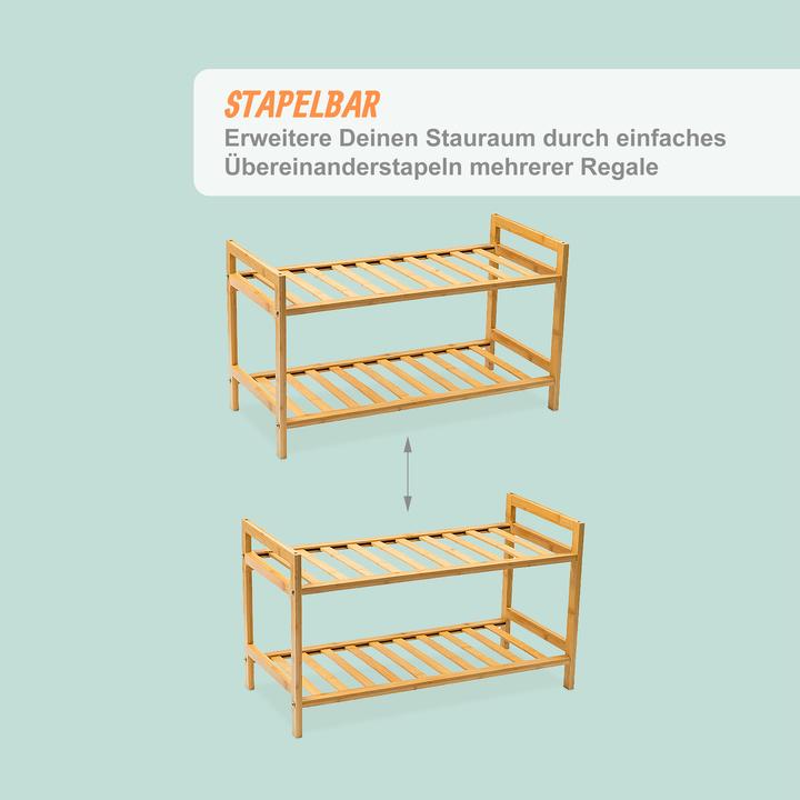 Produktbild Relaxdays Schuhregal (69 x 27 x 40 cm)