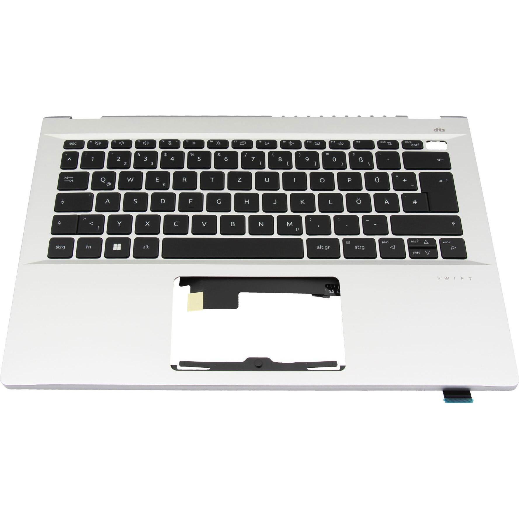 Acer 6B.KF2N2.014, Notebook Ersatzteile, Silber, Schwarz