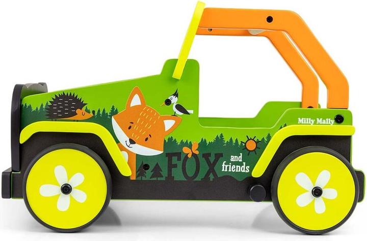 Produktbild Mally Zabawka Chodzik-Pchacz dla dzieci Explorer Fox and Friends