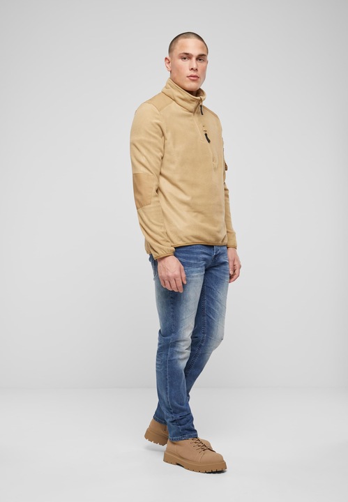 Produktbild Brandit Fleecepullover Ripstop Grösse 4XL Farbe Kamel (4XL)