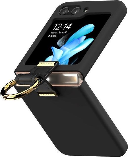 Produktbild Goospery Gold Ring Case Series Hülle (Samsung Galaxy Z Flip6, Samsung Galaxy Z Flip7 FE)