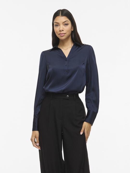 Immagine prodotto Vila VIENNA V-Ausschnitt Langarmhemd (34)