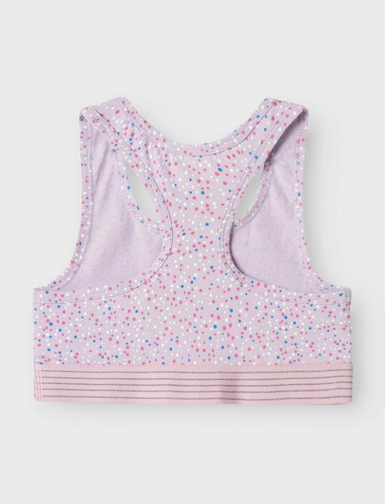 Produktbild Name it Nkfshort Top 2p Pastel Lilac Dot Noos (116, 2er Pack)