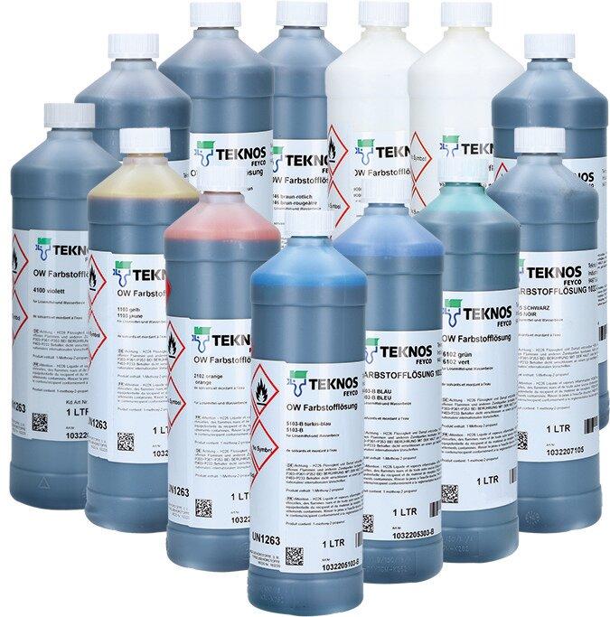 Teknos Dyestuff solutions (White, 1 l)