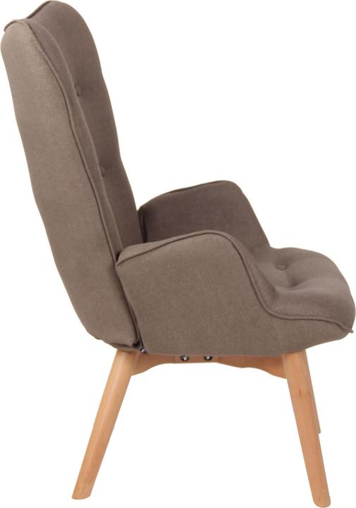 Produktbild CLP Lounger Durham Stoff, taupe