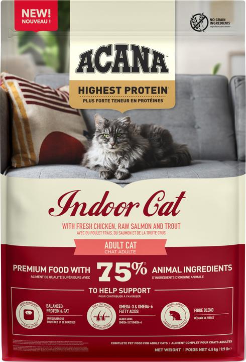 Produktbild Acana CAT Highest Protein Indoor 4,5 kg (4500 g)