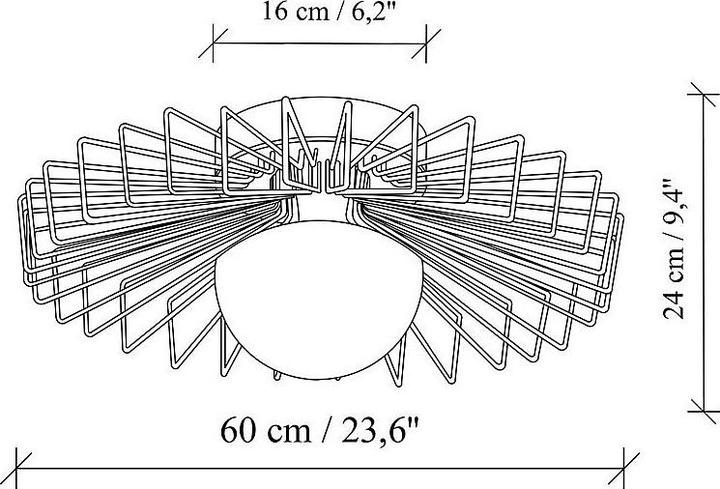 Actual product image Opviq Kaya Chandelier (G9)