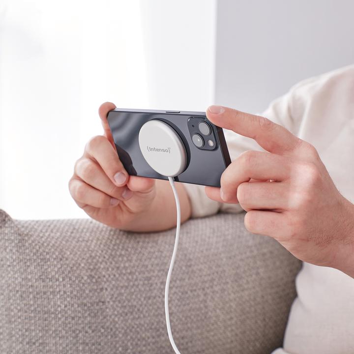 Immagine prodotto Intenso Caricatore magnetico senza fili MW1 bianco (15 W)