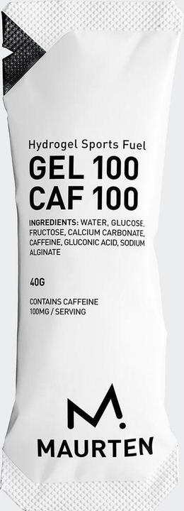Actual product image Maurten Gel 100 Caf 100 (Neutral, 12 pcs., 480 g)