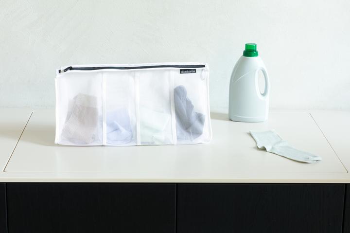 Productafbeelding Brabantia Wasgoedbeschermzak voor sokken, wit