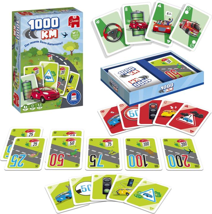 Produktbild Jumbo 1000 KM Kartenspiel (Deutsch)