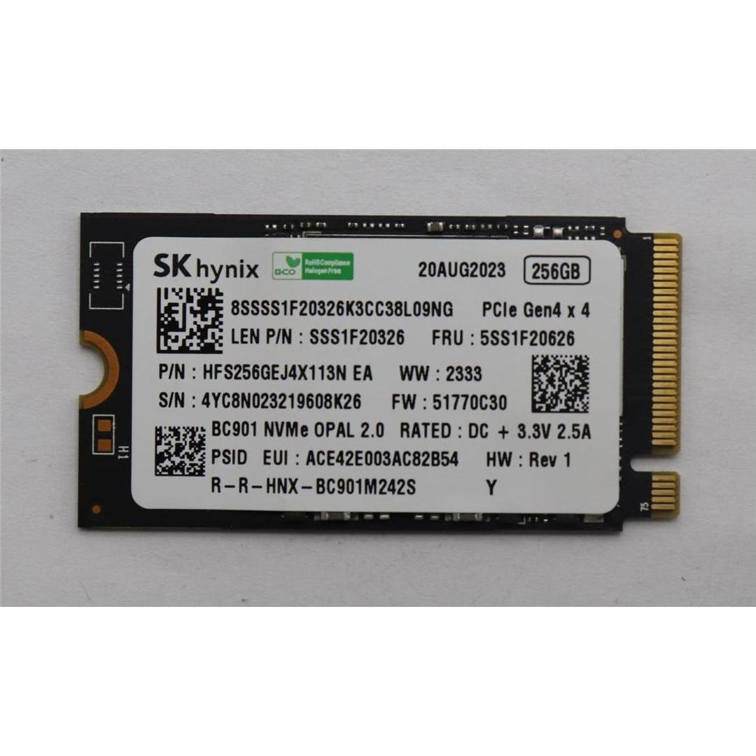 Lenovo Ssd Asm (256 GB, M.2 2242), SSD