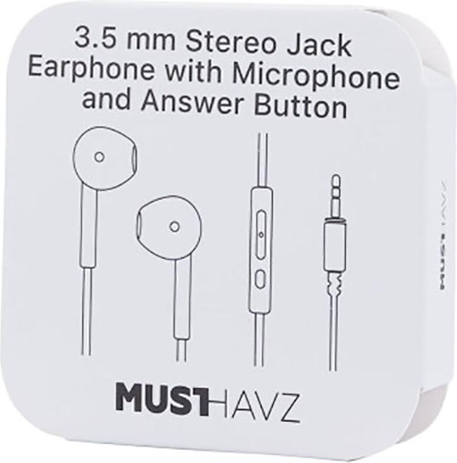 Actual product image Musthavz 3.5mm Klinkenkopfhörer mit Mikrofon (Cable)
