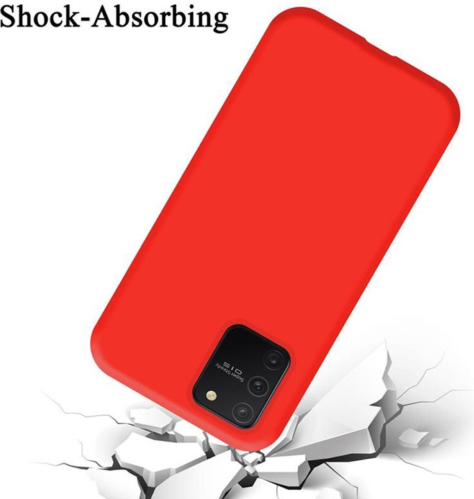 Immagine prodotto Cadorabo Copertura della cassa del silicone liquido TPU (Samsung Galaxy A91, Samsung Galaxy S10 Lite)