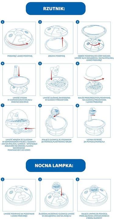 Image du produit Askato Projecteur - Projecteur de dessin avec pochoirs et accessoires