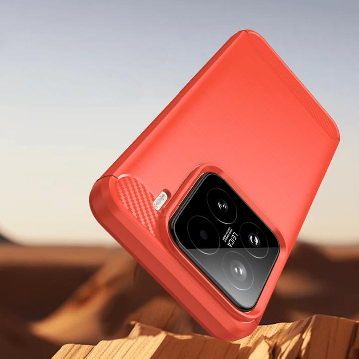Produktbild Cover-Discount Xiaomi 15 - Metall Carbon Look Hülle (Xiaomi 15)