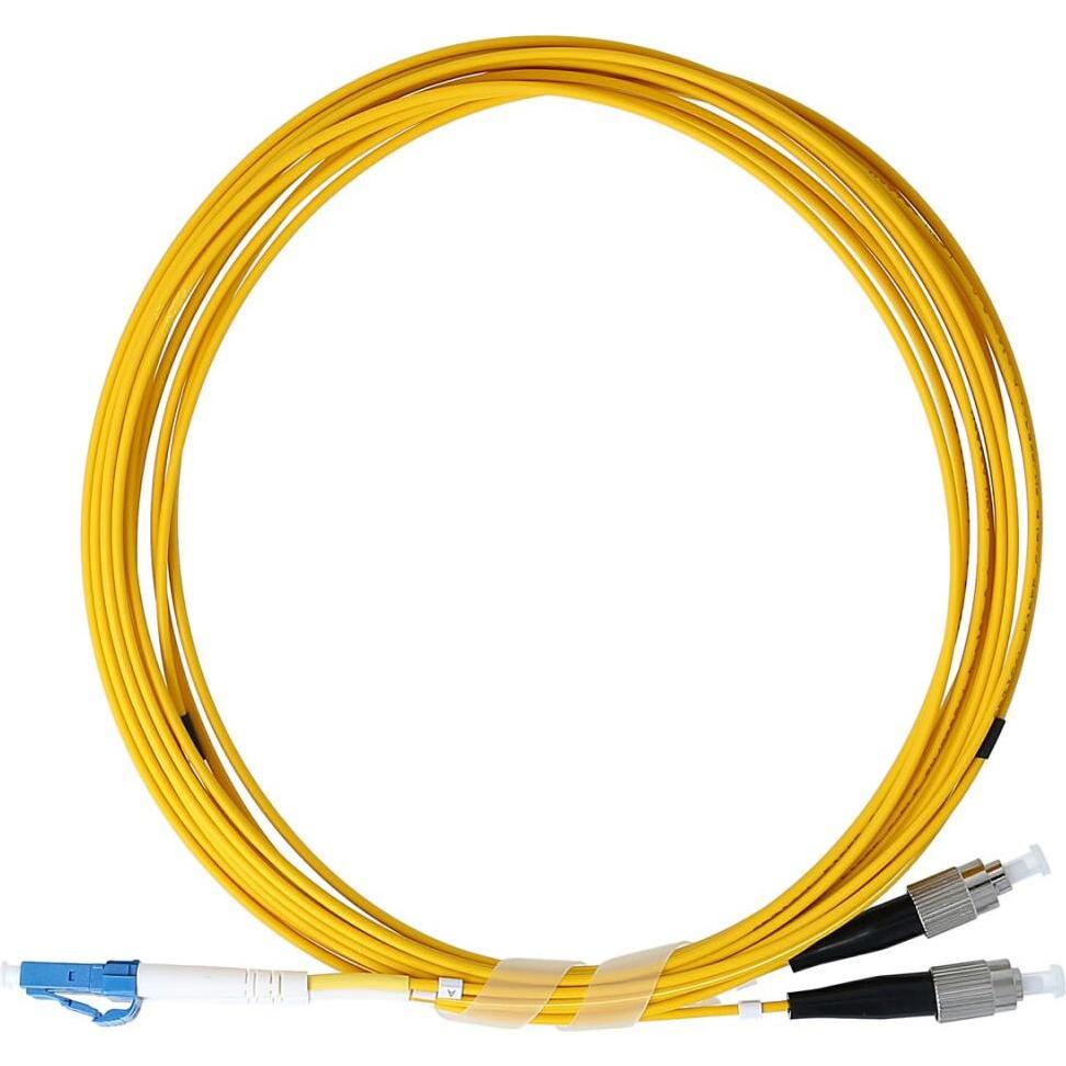 BlueOptics Duplex LWL Patchkabel LC-APC/FC-UPC Singlemode 5 Meter (5 m), Netzwerkkabel