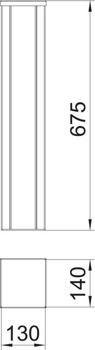 Produktbild OBO Bettermann OBO ISSHS140700 InstallationssÃ¤ule Boden