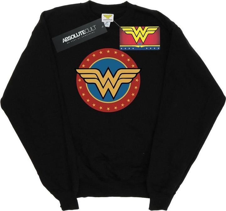 Produktbild Wonder Woman Circle Logo Sweatshirt Mädchen (152, 158)