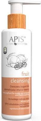 Produktbild Apis Natural Cosmetics Apis Fruit Cleansing Fruit Yogurt For DemakjaÅ¼u And Face Wash For All Skin Types 150Ml (Waschcrème, 150 ml)