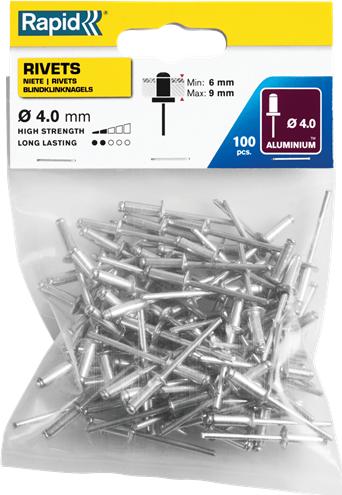 Produktbild Rapid Standard Blindniete Ø 4,0 x 12 mm