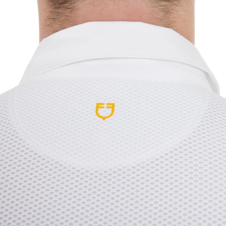 Produktbild Equestro Langarmwettkampf-Poloshirt für Reiten (XS)