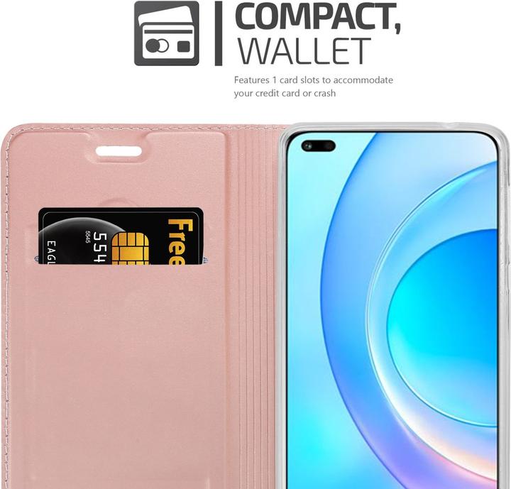 Actual product image Cadorabo Classy Book Case for Honor 50 LITE (Honor 50 Lite)