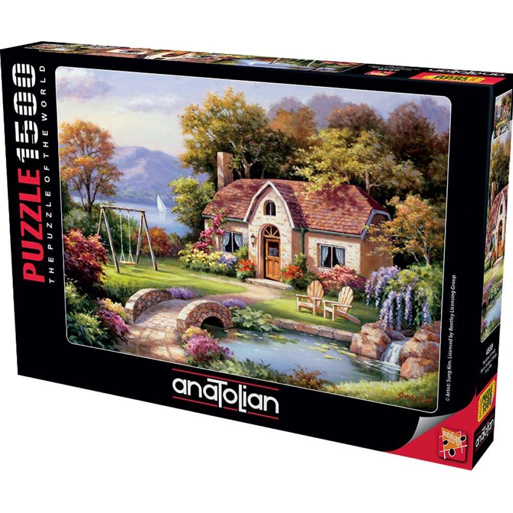 Anatolian 4559 puzzle 1500 pcs. Stone bridge by Sung Kim (1500 Teile)