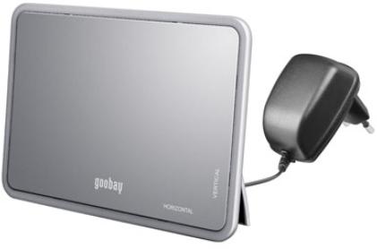 Image du produit Goobay DIA-12 Antenne TV Mono 21 dB (Antenne d'intérieur, 21 dB, DVB-T / -T2)