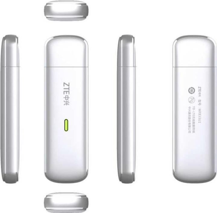 Actual product image ZTE Huawei MF833U1 Cellular Network Modem (4G/LTE) 150Mbps White