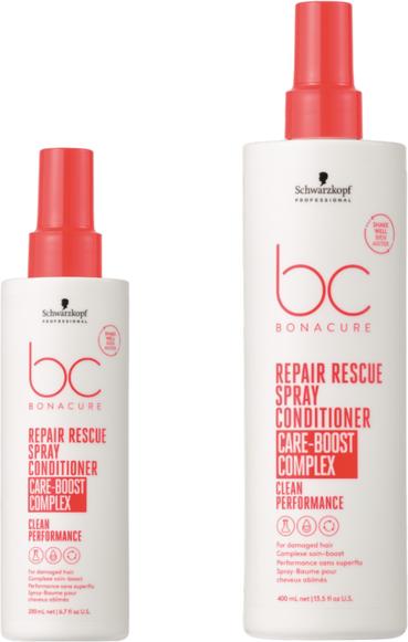 Actual product image Schwarzkopf BC Repair Rescue - Spray Conditioner (400 ml)