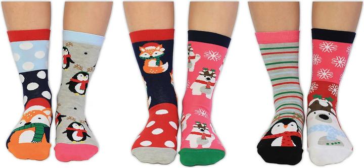 Produktbild United Oddsocks Mistletoes (3er Pack, 37 - 42)