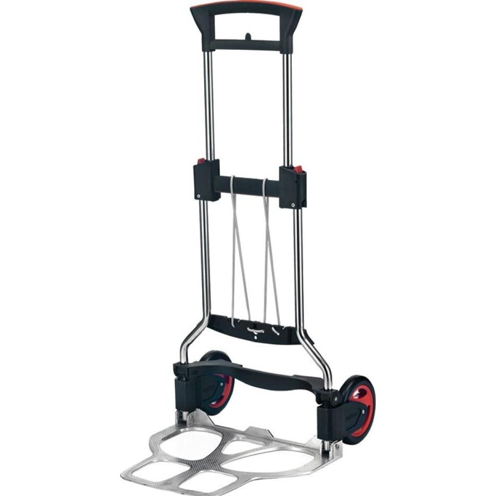 HP Autozubehör, Transportwagen, Transportkarren klappbar Edelstahl Aluminium Höhe 1130 mm Schaufellänge 410 mm Schaufelb...