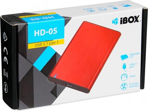 Actual product image iBox HD-05 HDD / SSD enclosure 2.5 inch (2.5")