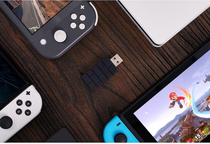 Immagine prodotto 8bitdo Adattatore wireless USB 2 (Mac, Lampone Pi 3, Windows, Switch)