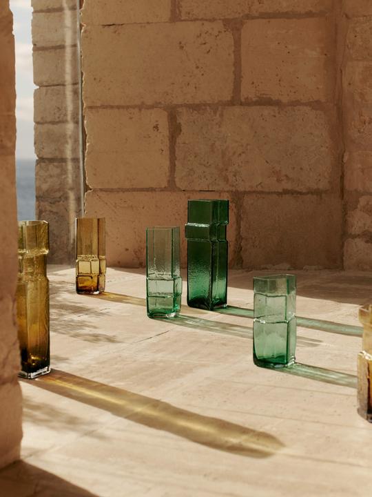 Produktbild Ferm Living Muro Vase - H38 - Recycled Green