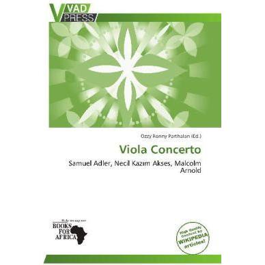 Viola Concerto, Fachbücher